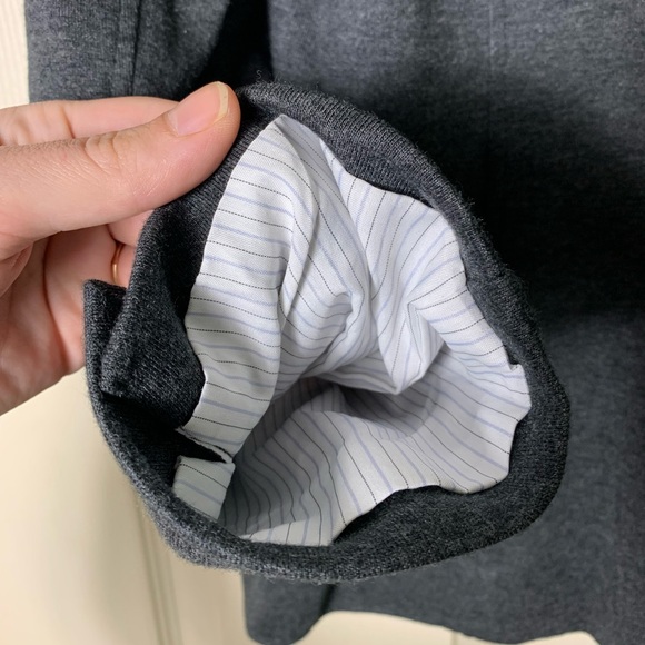 Aritzia Talula | Pima Cotton Modal Blazer Jacket - 10 - Picture 4 of 7